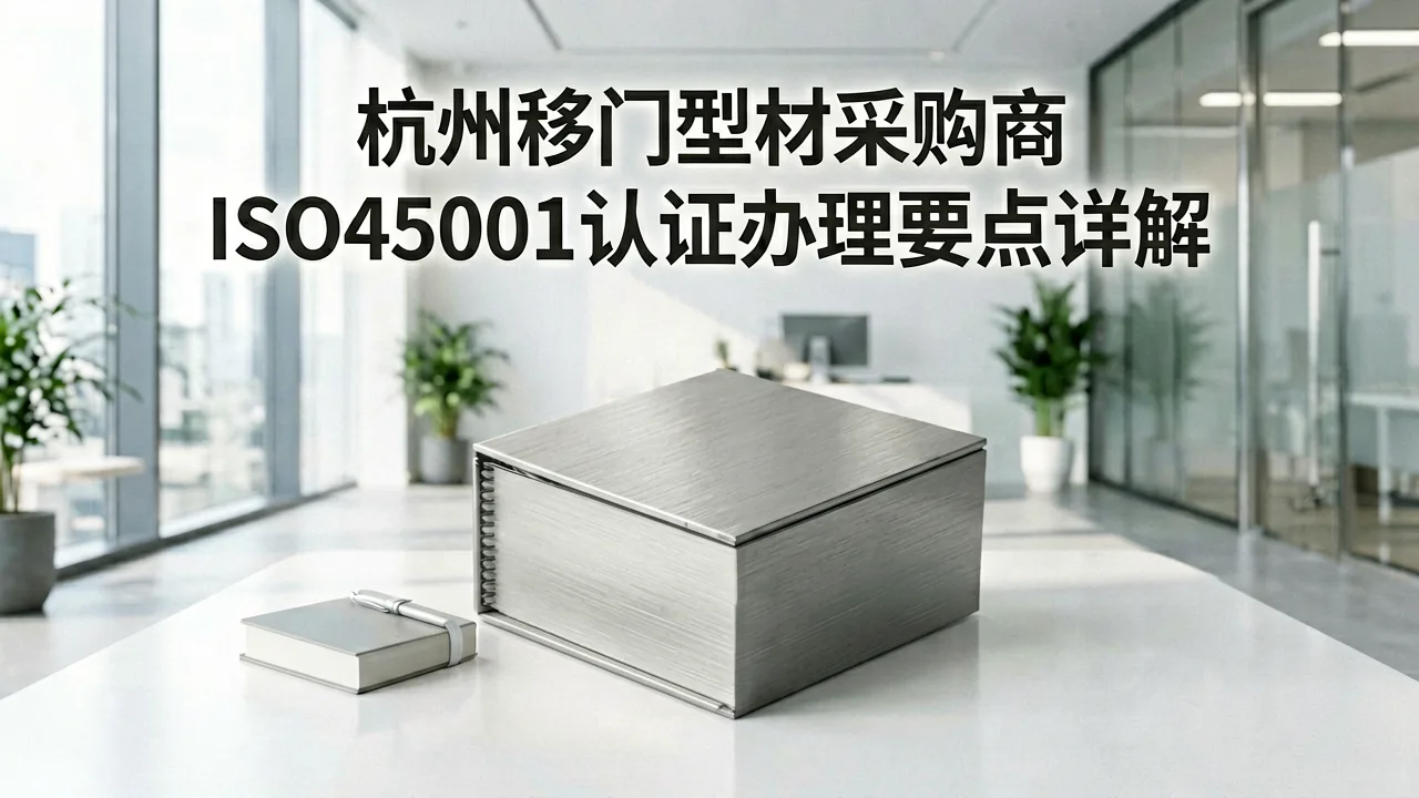 杭州移门型材采购商ISO45001认证办理要点详解